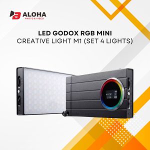 LED GODOX RGB Mini Creative Light M1 (set 4 Lights)