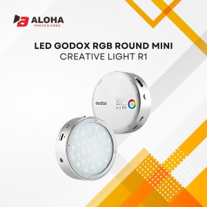 LED GODOX RGB Round Mini Creative Light R1