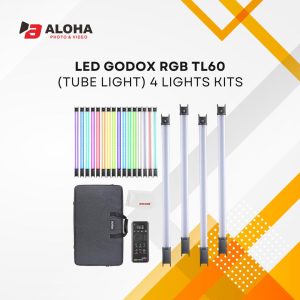 LED GODOX RGB TL60 (Tube Light) 4 Lights Kits